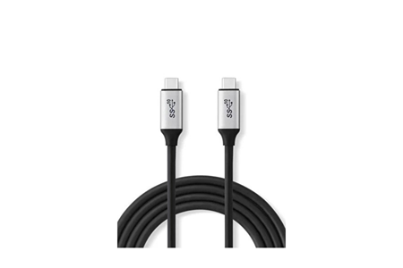 MİNİX USB-C TO USB-C KABLO BEYAZ/SİYAH