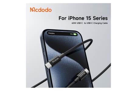 Mcdodo CA-2771 60W Type-C To Type-C Şarj Kablosu 1.2m