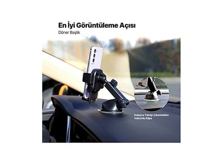 TTEC 2TT34 FLEXGRİP MOVE ARAÇ İÇİ TUTUCU