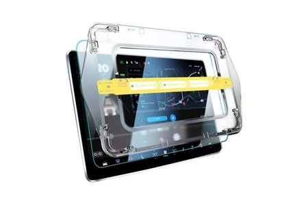 ZORE UYGULAMA APARATLI ARAÇ TABLET CAM BYD UNIVERSAL 12.8inc ŞEFFAF TEMPERLİ CAM