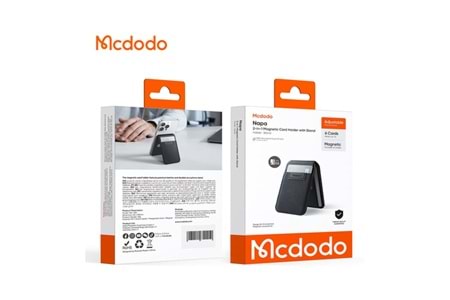 Mcdodo WF-2050 - 2 In 1 Manyetik Kartlık-Tutucu-Stand