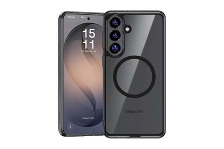 Benks Magnetic Crystal Case With Tpu Frame Sam S26 Black