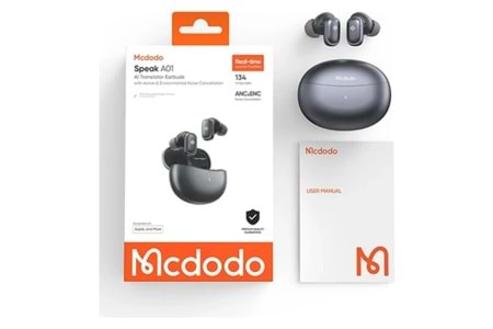 Mcdodo HP-8221 SpeakA01 Series AI 132 Dilde Çeviri Kulaklığı