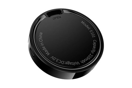 Hoco. E101 Dual Intelligent Apple Find My ve Google Find My Özellikli Anti-Lost Takip Cihazı - Siyah