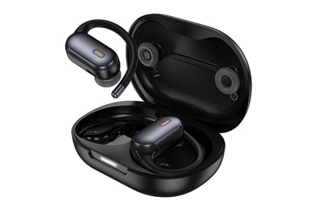 Hoco. EA7 Suerte Aktif Gürültü Önleyici Özellikli Bluetooth 5.4 Destekli Kablosuz TWS Kulaklık - Siyah