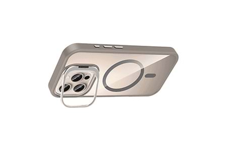 Joko Apple iPhone 16 Pro Max Remim Lensli Magsafe Standlı Kapak