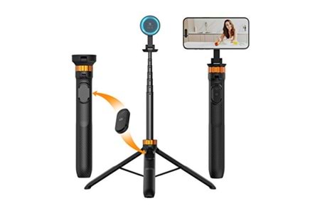Lenyes CR192 Magnetic Phone Holder With Vacuum Sucker Black