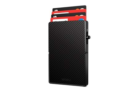 Wiwu MW-007 Warriors Pop-Up Buton Tasarımlı Magnetik Aramid Fiber Metal Standlı Kartlık