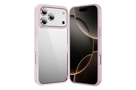 Pynana PN-17XM2 Starlight Series Phone Case For İP 17 Pro Pink