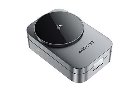 Energea AluMag Trio 3in1 Katlanabilir Qi2 Destekli 15W Telefon Saat Airpods Masaüstü Hızlı Şarj Standı
