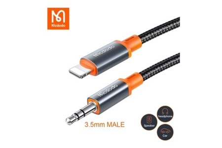 Mcdodo CA-0780 1.2 m Lightning to 3.5mm Aux Ses Kablosu