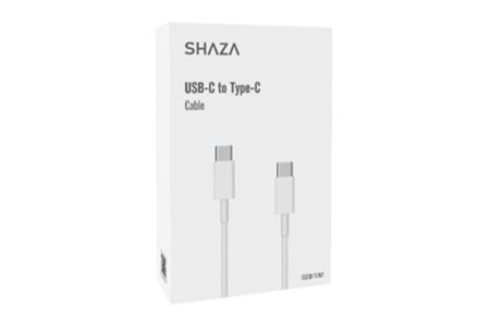 Shaza 60W Type-C To Type-C Soft Şarj ve Data Kablosu