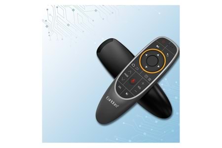 Earldom Rm01 Kumanda Smart Tv Fly Air Mouse Sesli Komut Tv Box Pc Telefon Ve Fare Özellikli Kablosuz 2.4g