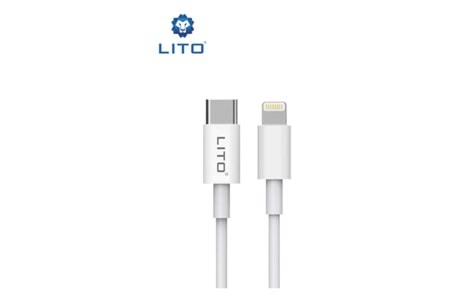 Lito LDO4CL 2m Type-C / Lightning Güç Kablosu