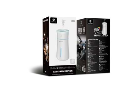 Lenyes LHU03 Vazo Tipi RGB Atmosfer Işıklı Nano Sprey Sessiz Hava Nemlendirici