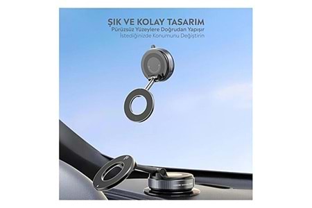 SHAZA MANYETİK VAKUMLU ARAÇ TUTUCU