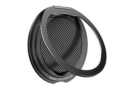 Lenyes CR212 Aramid Fiber 360 Derece Dönebilen Magnetik Ring Stand Telefon Tutucu