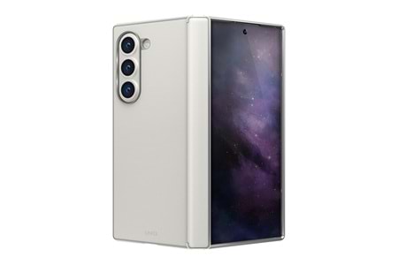 Uniq Samsung Galaxy Z Fold 6 Ora Katlanabilir Deri Kapak