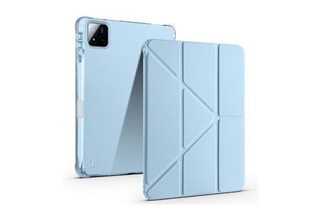 Xiaomi Pad 7 Pro Kılıf Zore Tri Folding Kalem Bölmeli Standlı Kılıf