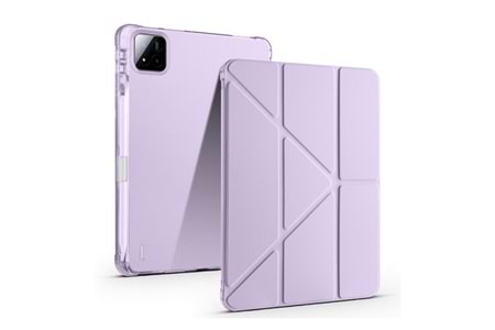 Xiaomi Pad 7 Pro Kılıf Zore Tri Folding Kalem Bölmeli Standlı Kılıf