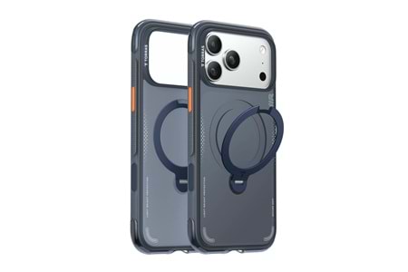 Torras Apple iPhone 18 Pro Max Ostand Q3 Air Standlı Magsafe Kapak