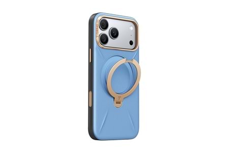 Torras Apple iPhone 18 Pro O Stand Spin VegSkin Serisi Magsafe Kılıf