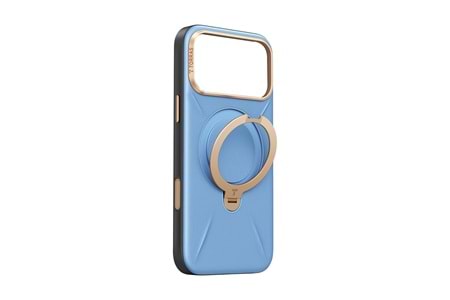 Torras Apple iPhone 18 Pro O Stand Spin VegSkin Serisi Magsafe Kılıf