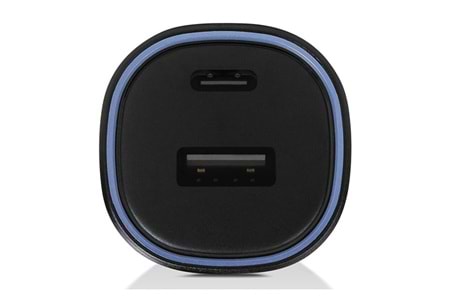 Ttec SmartCharger Duo PD 48W Araç Hızlı Şarj Aleti USB-C+USB-A - USB-C-USB-C 3A Kablo