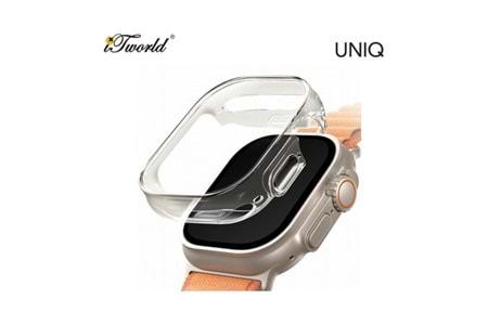 Uniq Apple Watch Ultra 49mm Garde Kasa Cam Ekran Koruyucu - Şeffaf