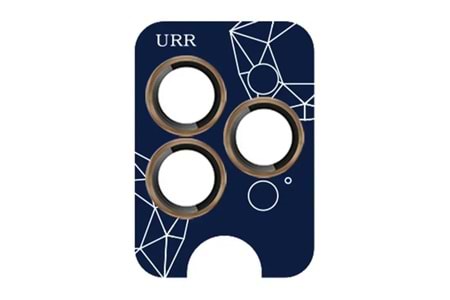 URR Apple iPhone 16 Pro Max Sapphire PVDSS Kamera Lens Koruyucu