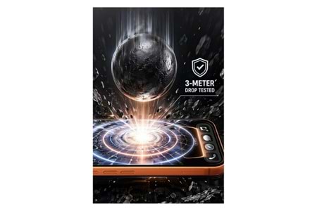 URR Apple iPhone 17 Pro Max Sapphire Plus Cam Ekran Koruyucu