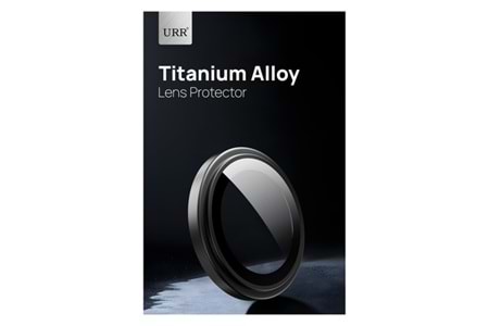 URR Apple iPhone 13 Pro Max Titanium Alloy AR Kamera Lens Koruyucu