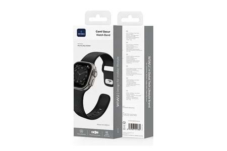 Apple Watch 42mm Wiwu Wi-WB0201 Comf Secur Serisi Silikon Kordon
