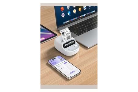 Yesido SP10 Bluetooth Destekli Taşınabilir Termal Etiket ve Barkod Yazıcı
