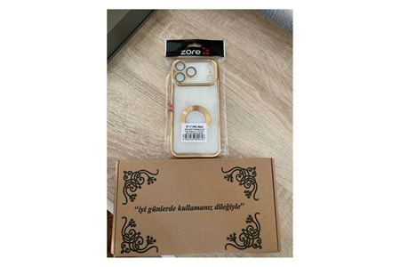 ZORE LONDON İP 16 ŞEFFAF SİLİKON KAPAK