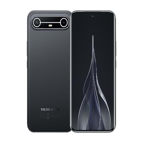 Tecno Spark Slim 8GB 256GB Siyah (Tecno Türkiye Garantili)