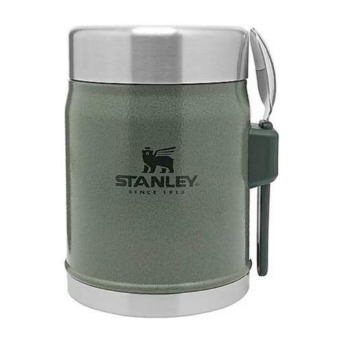 Stanley Klasik Kaşıklı Yeşil 0.40 lt Çelik Yemek Termosu
