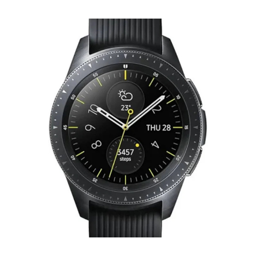 SAMSUNG GALAXY WATCH 12 AY GARANTİLİ TEŞHİR SİYAH/MAVİ