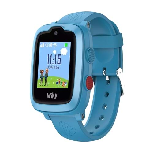 WİKY 4 AKILLI ÇOCUK SAATİ SIFIR 24 AY GARANTİLİ MAVİ / PEMBE