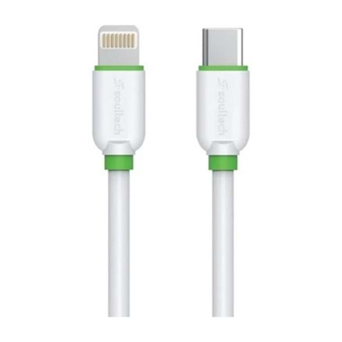 SOULTECH DK060B TYPE-C IOS 3A CABLE WHITE
