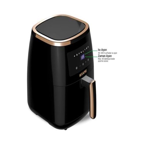 WİAMİ AİRFRYER 5L İKİNCİEL TEMİZ