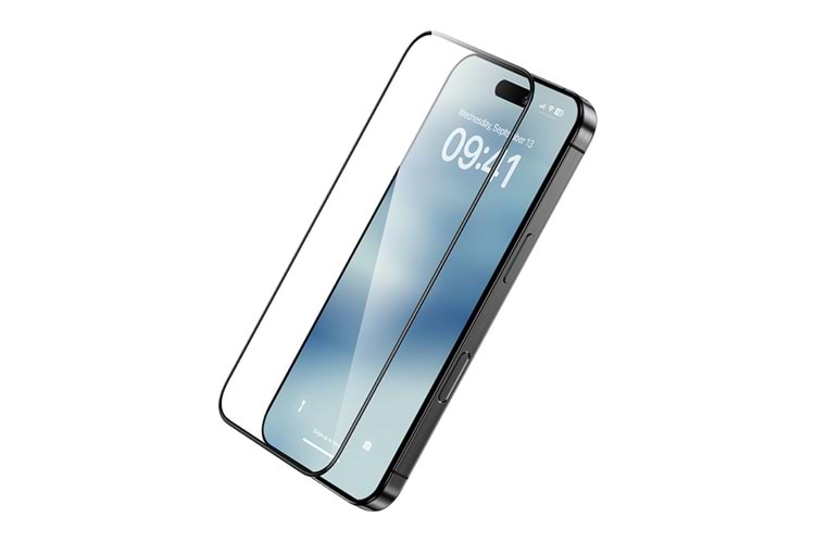 Benks Ultra Shield Hd Screen Protector İphone 16 Promax 0.3 Mm Black Slim Edge Ekran Koruyucu