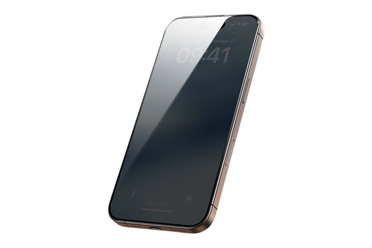 Benks Ultra Shield Privacy Screen Protector İphone 16 Plus / 15 Plus / 14 Promax Ekran Koruyucu