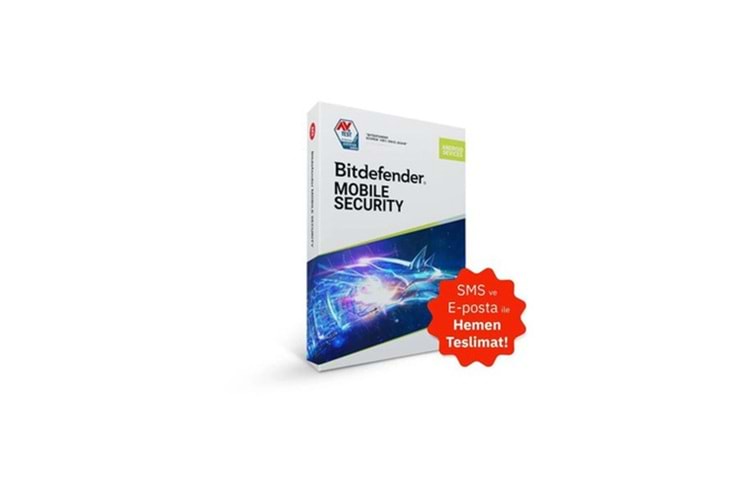 Bitdefender Mobile Security 1 Kullanıcı 1 Yıllık Lisans