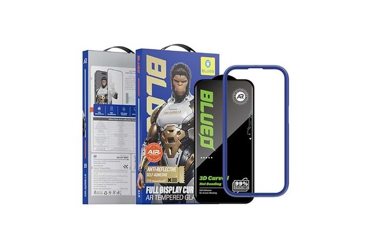 Blueo iPhone 18 Pro Uyumlu Crystal 3X Çizilmez 7 Mohs Ekran Koruyucu Cam