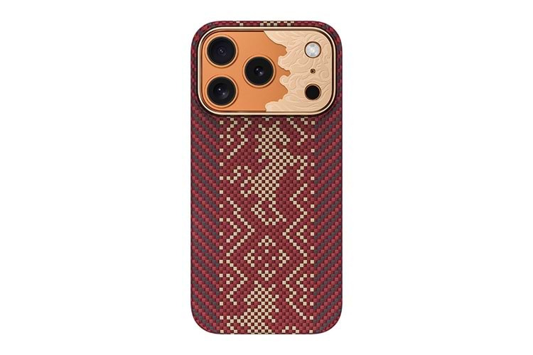Apple iPhone 17 Pro Max Kılıf M-safe Şarj Özellikli Karbon Fiber Tasarımlı Benks Knight ArmorAir Kevlar Kapak