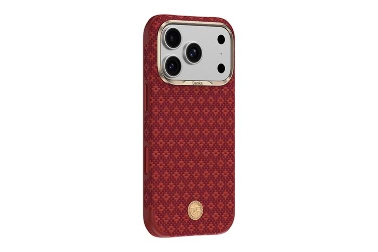 Apple iPhone 18 Pro Kılıf M-Safe Şarj Özellikli Benks ArmorPro ArmorEdge X9 Serisi Kevlar Karbon Kapak