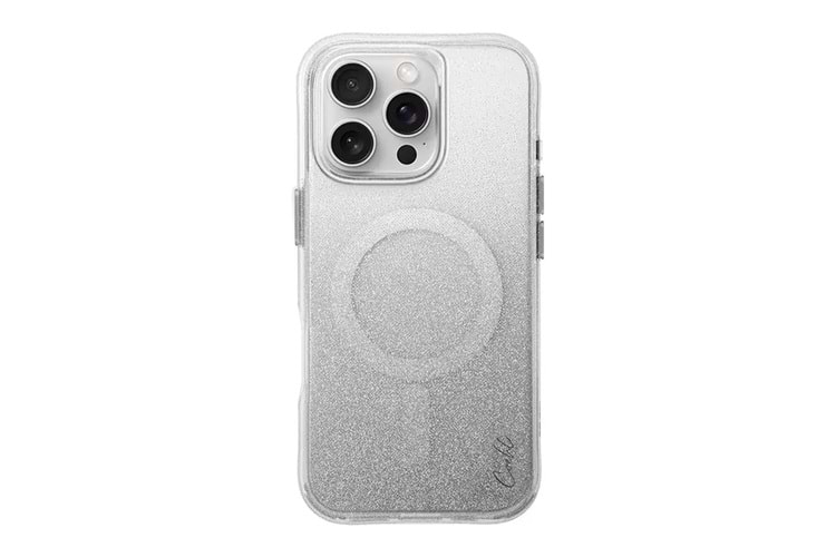 Apple iPhone 16 Pro Max Kılıf M-safe Şarj Özellikli Simli Arka Yüzey Askı Aparatlı Coehl Lumino Kapak
