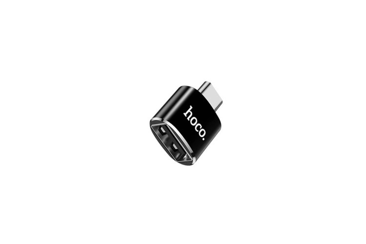 Hoco. UA5 Tak Çalıştır Type-C to USB Dönüştürücü - Siyah