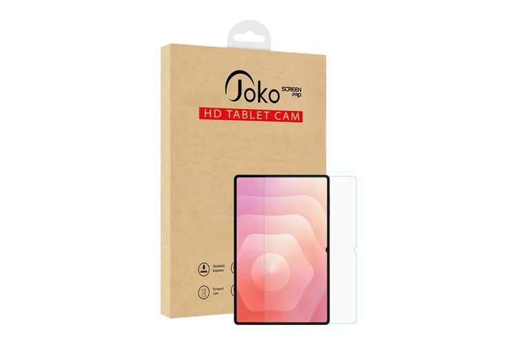 Joko Samsung Galaxy X510 Tab S9 FE 11 2in1 HD Tablet Cam Ekran Koruyucu - Şeffaf